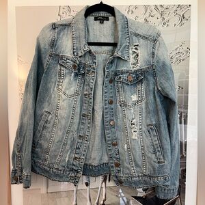 STS Blue size S.  Soft, worn feel.